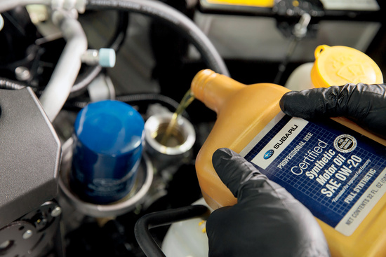 Subaru oil change