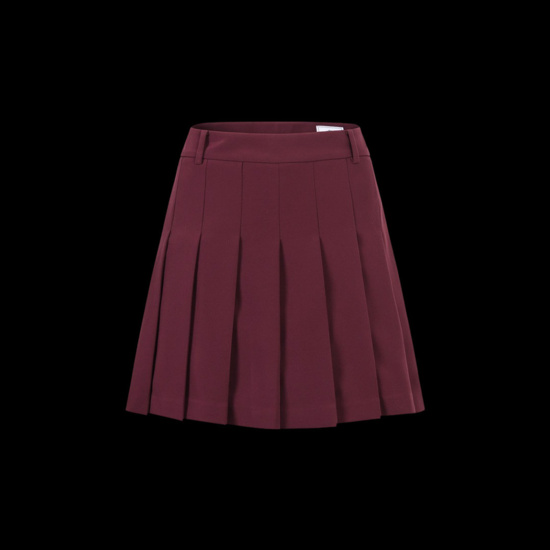 여성 가을 전체 플리츠 큐롯