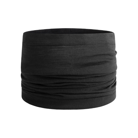 Photo - Cache-cou MerinoTube noir uni