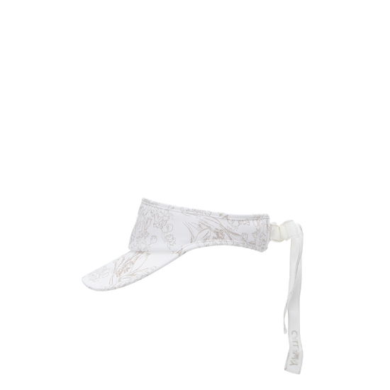 여성 리본 썬캡