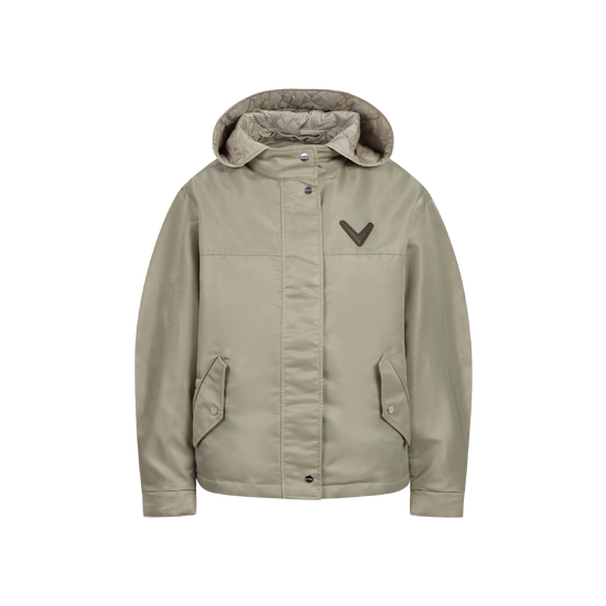 가을 여성 캐주얼 후드 점퍼