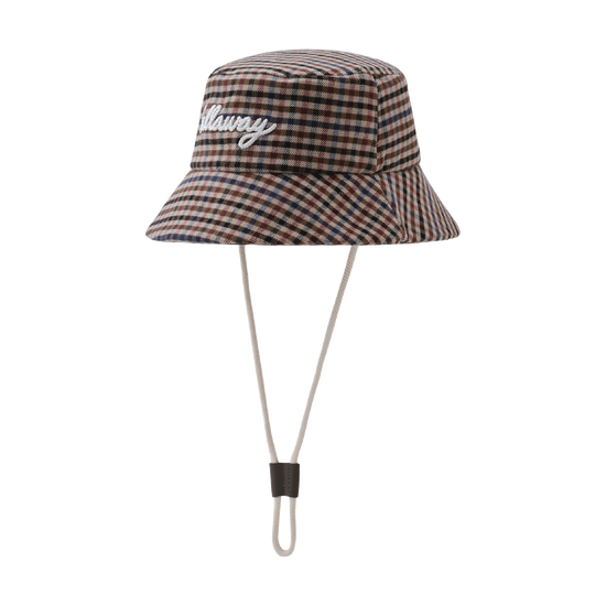 여성 패턴 버킷햇