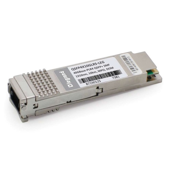 Cisco® QSFP4X10GLRS Compatible 40GBasePLR4 QSFP+ Transceiver Module