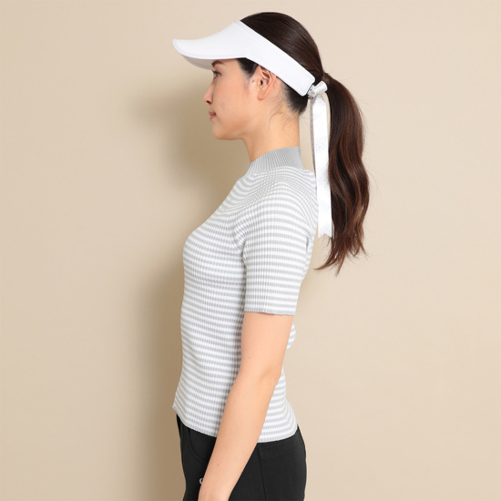 CALLAWAY 半袖モックネックニット (WOMENS)