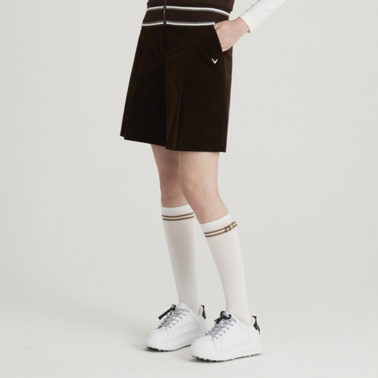 가을 여성 코듀로이 쇼츠