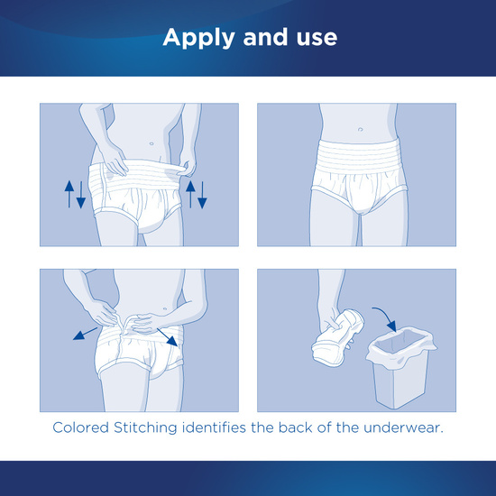 Attends Discreet Men's Underwear