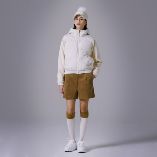 여성 플리스 경량 스윙다운