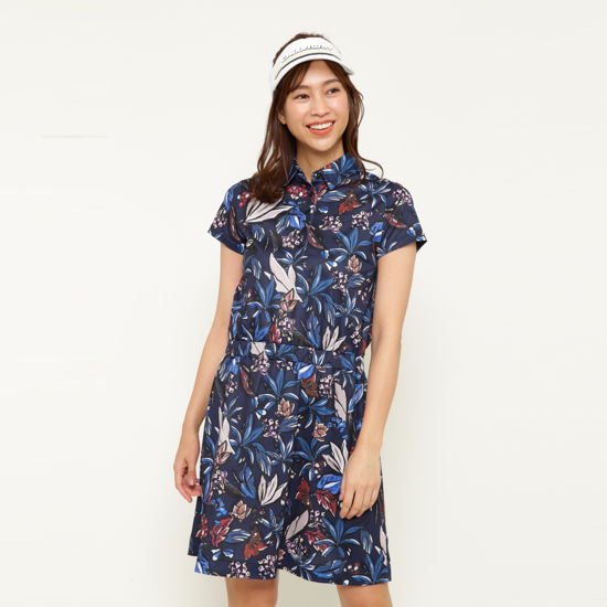 Callaway Upf15 フラワープリントワンピース Womens キャロウェイゴルフ公式サイト