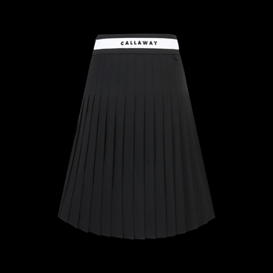 여성 가을 롱 플리츠 큐롯