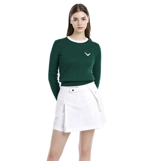 여성 포켓 포인트 탈부착 큐롯