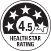 4.5 health star rating 4.5 health star rating