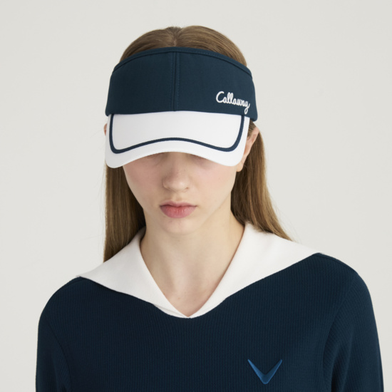 여성 가을 기본 바이저