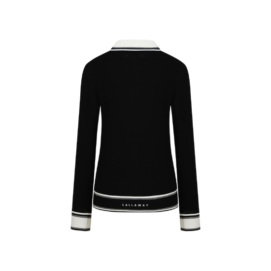 가을 여성 탈부착 카라 풀오버