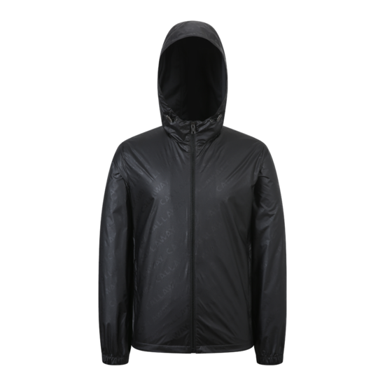 남성 엠보 후드 점퍼