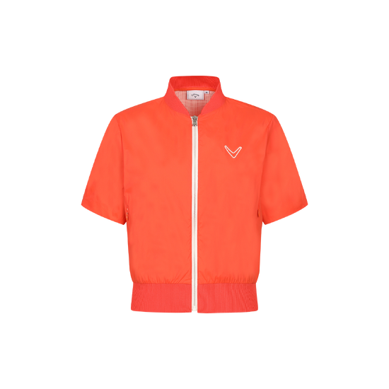 봄 반팔 풀집업 점퍼