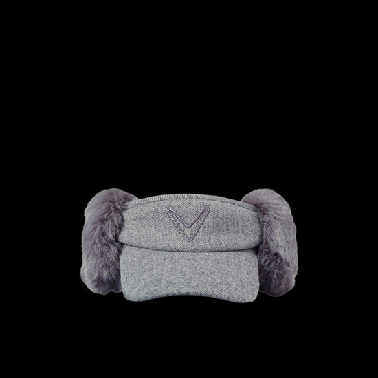 울 이어워머 바이저