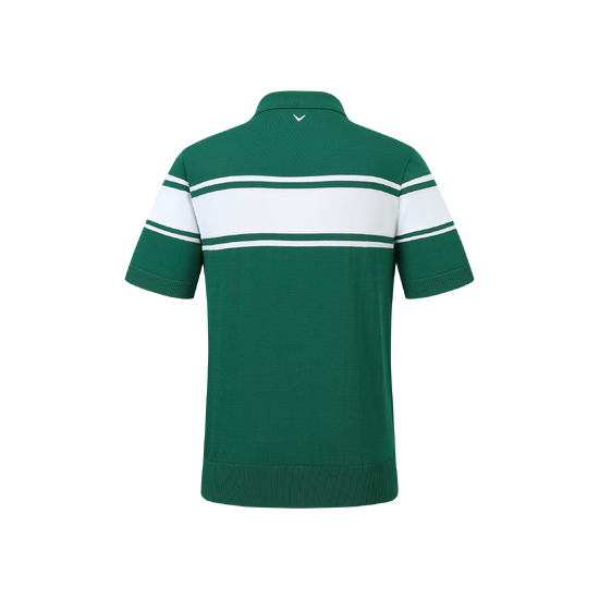 남성 여름 몸판 블록 반팔니트