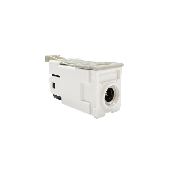 HDJ21DCA-88 White 3.5mm Jack Side View.