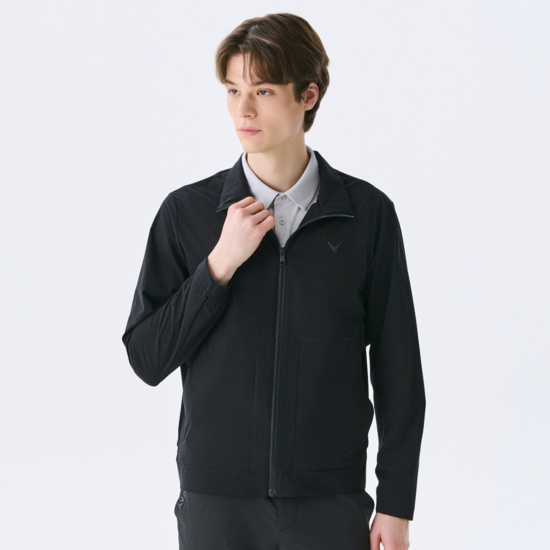 봄 홑겹 스윙바람막이