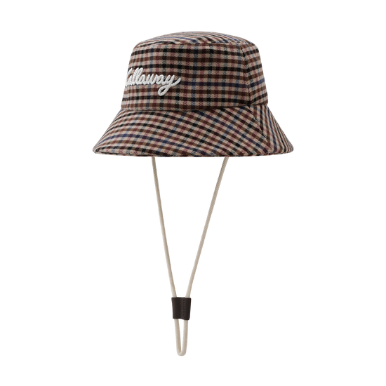여성 패턴 버킷햇