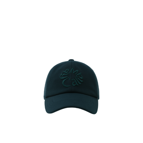 남성  베이직 플라워 로고 6쪽 캡