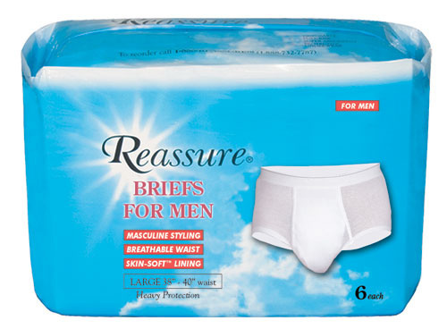 Reassure Reusable Men's Briefs | HDIS