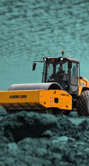 Ammann Single Drum Rollers - Performance on any jobsite