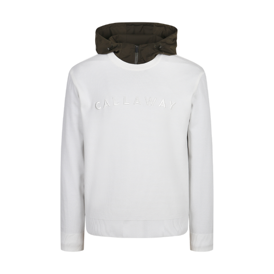 남성 봄 방풍탈착 후드 스웨터