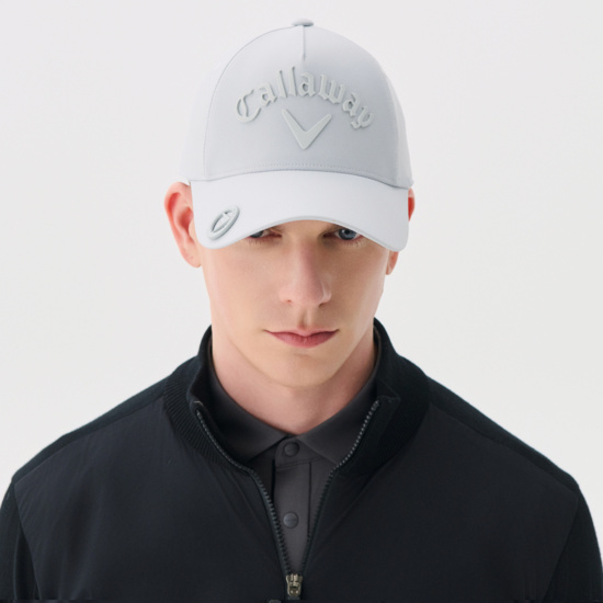 남성 BI 로고 볼마커 볼캡