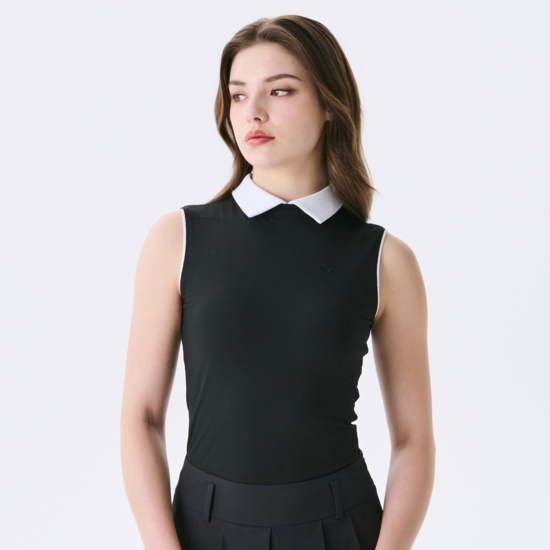 핫썸머 Y에리 골지 슬리브리스