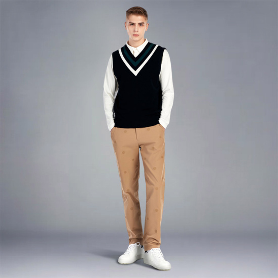 남성 V넥 니트 베스트