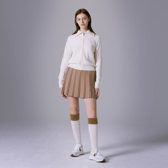 여성  밴드형 변형플리츠