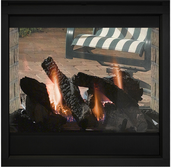 Twilight II SeeThrough Gas Fireplace Heat & Glo
