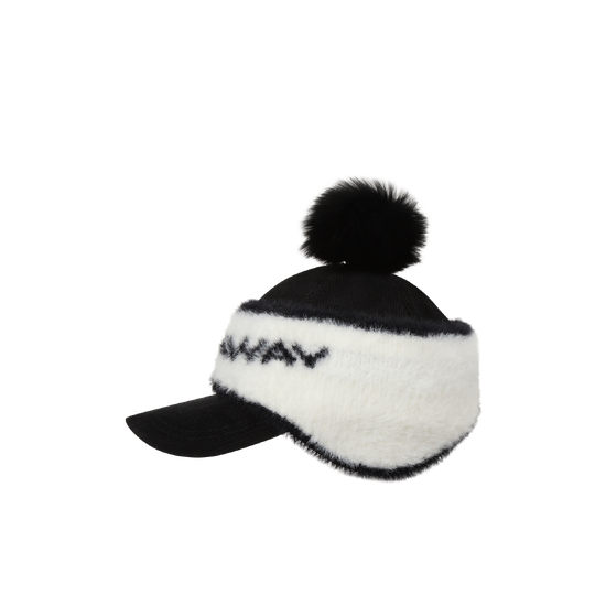 여성 디테쳐블 이어워머 캡