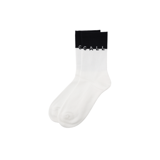 남성 컬러 배색 중목 양말