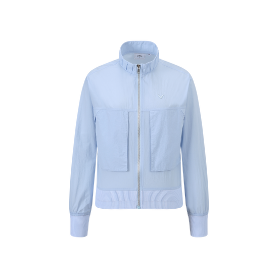 여성 여름 경량 블루종