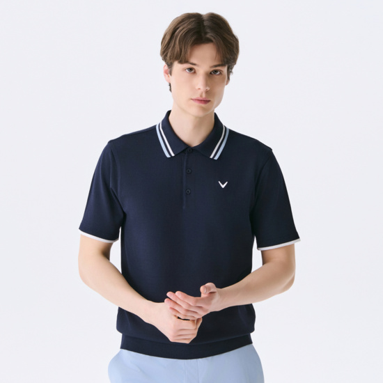 여름 매쉬 조직 MIX 반팔 풀오버