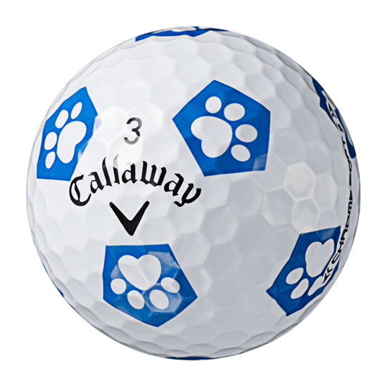 Chrome Soft X Truvis ドッグパウボール Ce モデル クロムソフト ボール キャロウェイゴルフ公式サイト