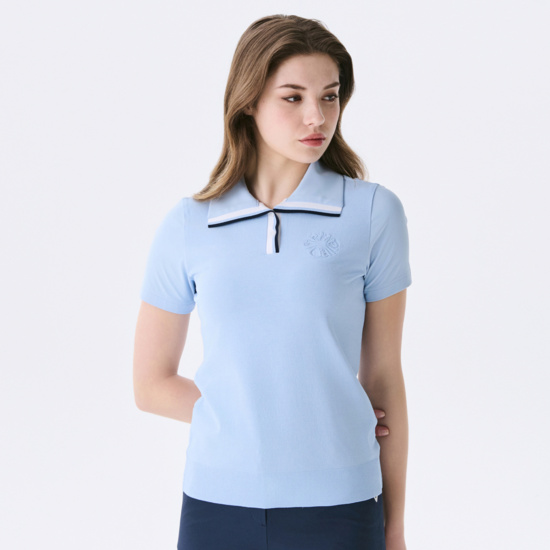 여름 니트 하이브리드 티셔츠