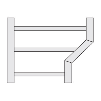 LD-7400-0809-06 FG RIGHT HAND REDUCER 09/06W | Ladder Trays | Cable ...
