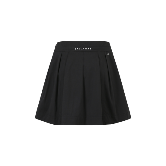 여성 여름 우븐 플레어 스커트