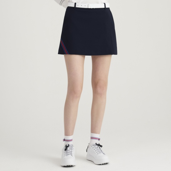 T/T 여성 부분플리츠 A라인 큐롯