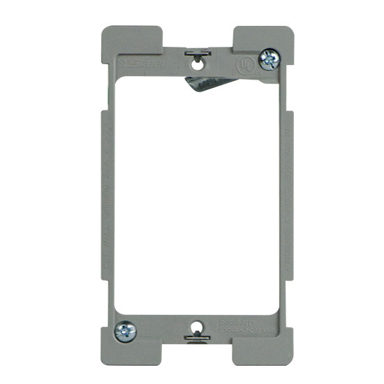 1Gang Low Voltage Old Work Mounting Bracket with QuickConnect Low Voltage Brackets Data