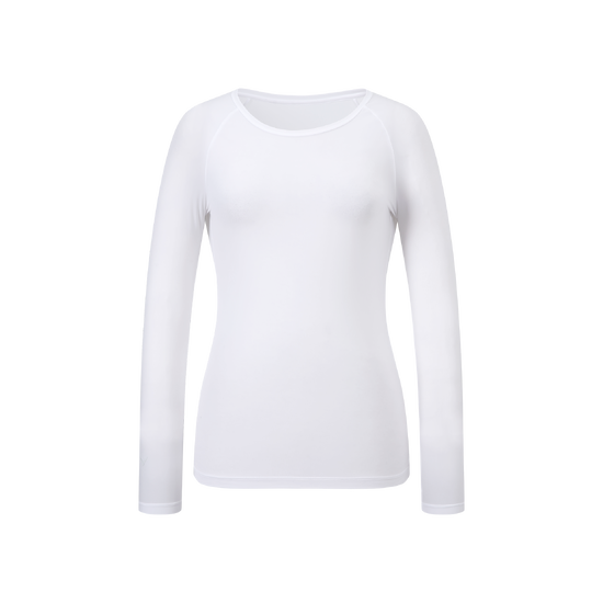 여성 여름 U넥 베이스레이어