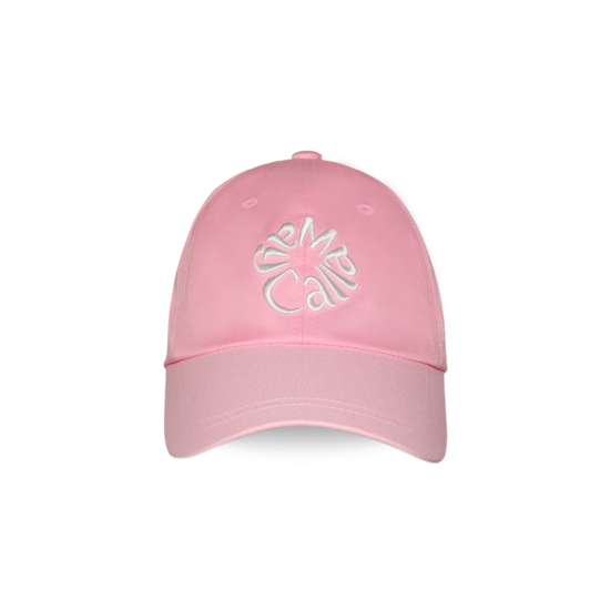 남녀 공용 플라워 로고 6쪽 볼캡