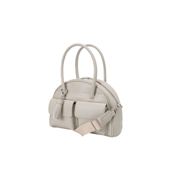 여성 더블 아웃포켓 토트백