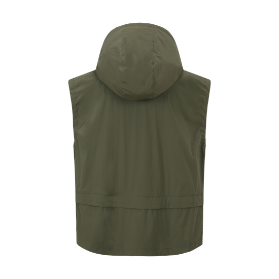 여성 봄 후드 우븐베스트